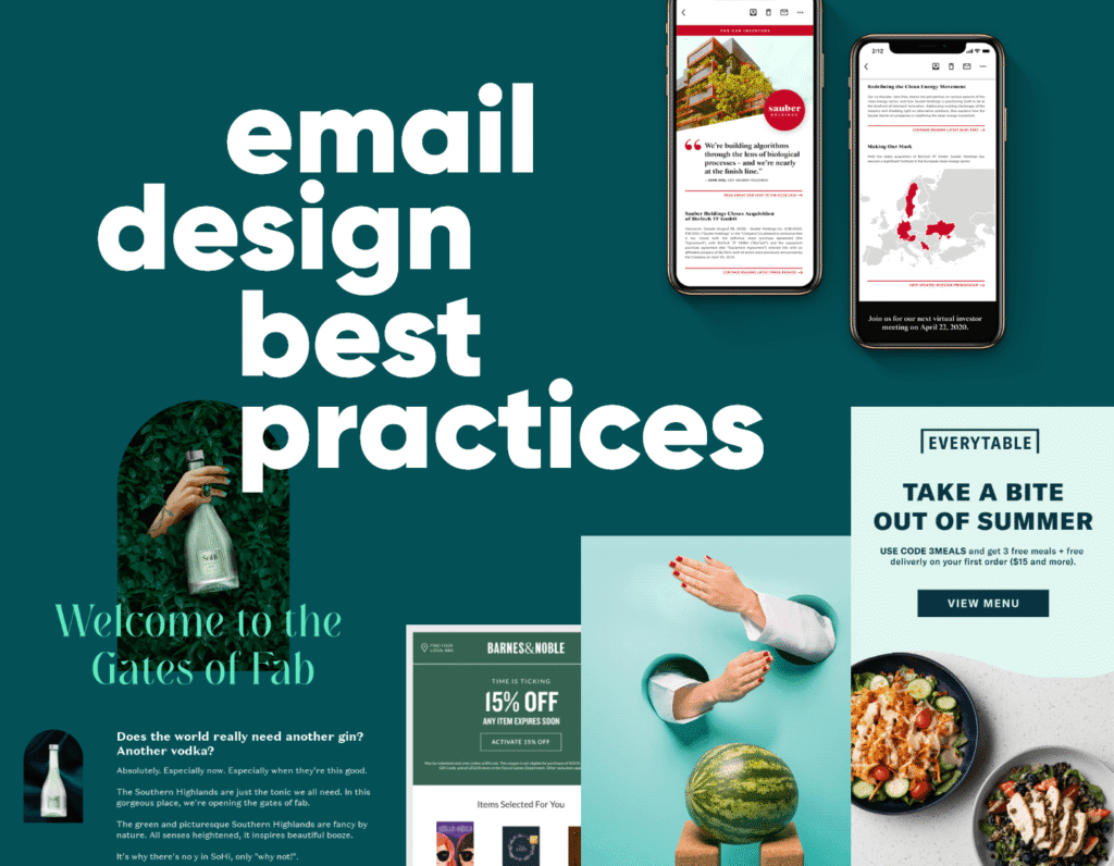 best practices for email design